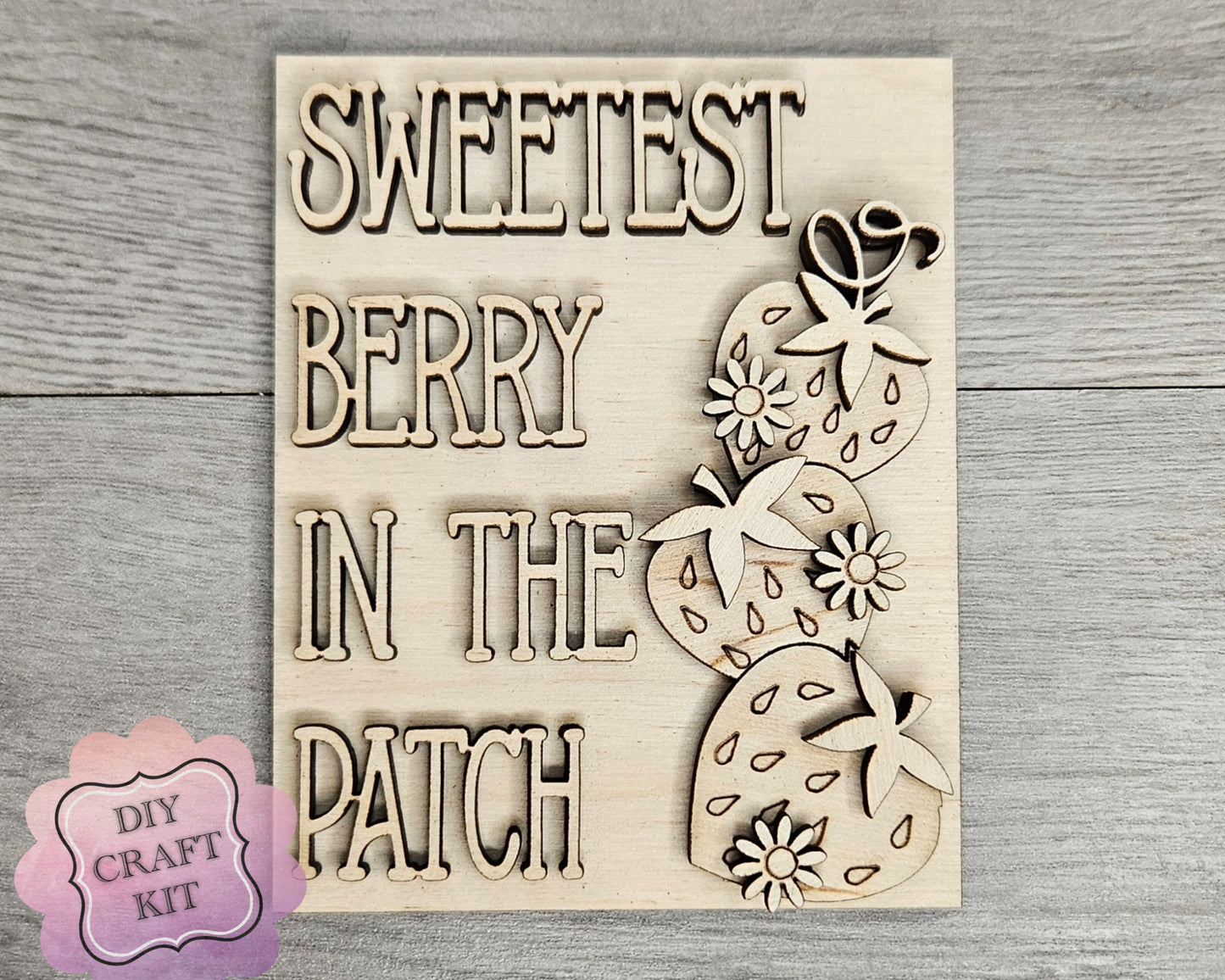 Sweetest Berry in the Bunch | Strawberry | #4834