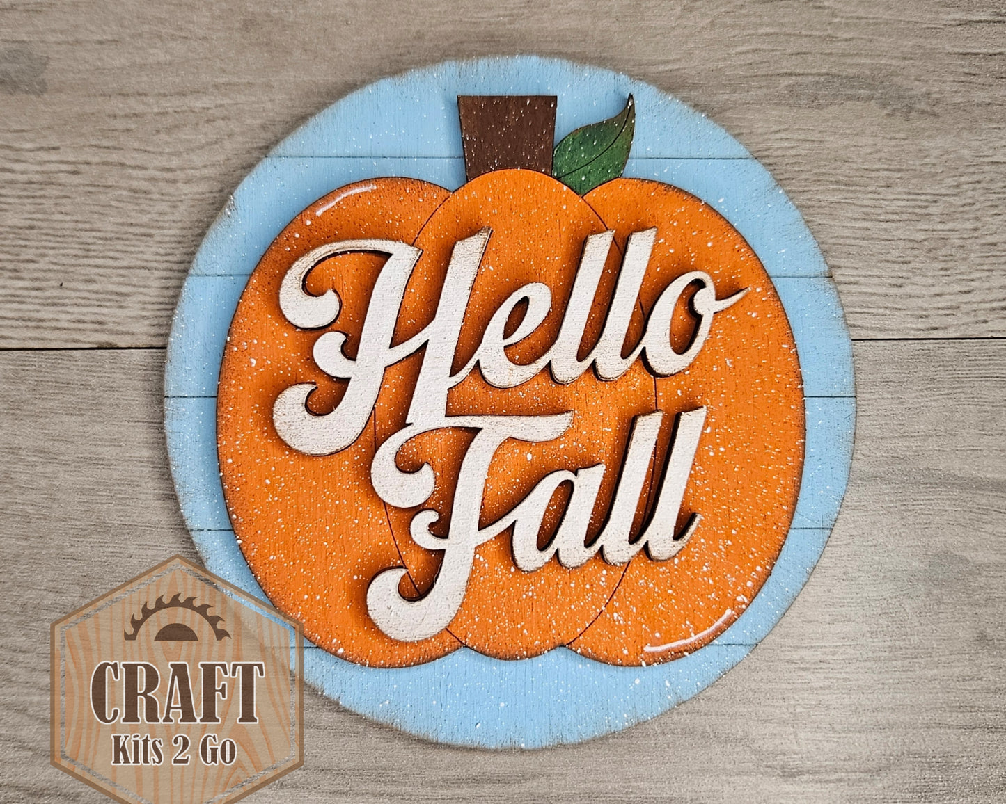 Hello Fall Pumpkin | #4906