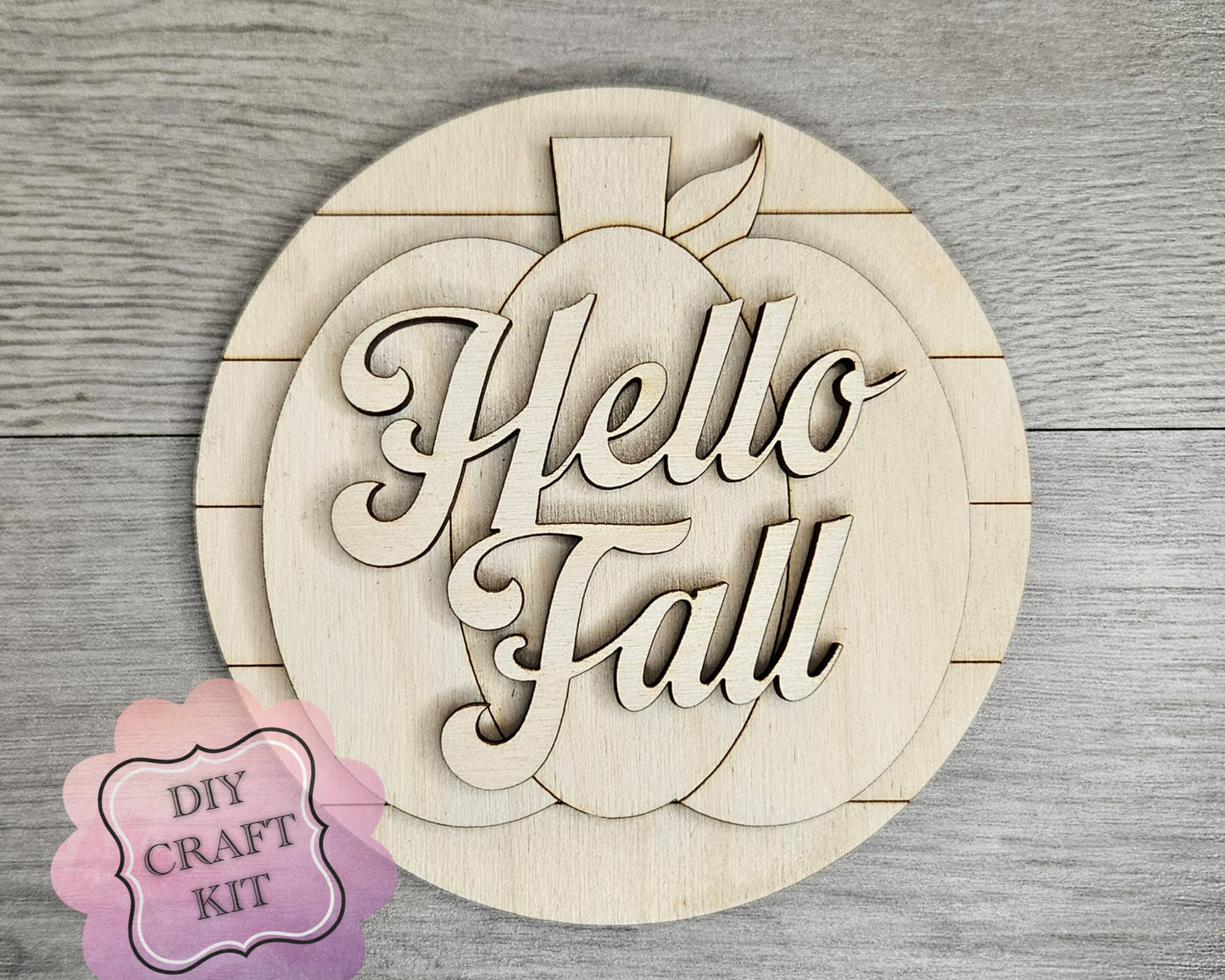 Hello Fall Pumpkin | #4906
