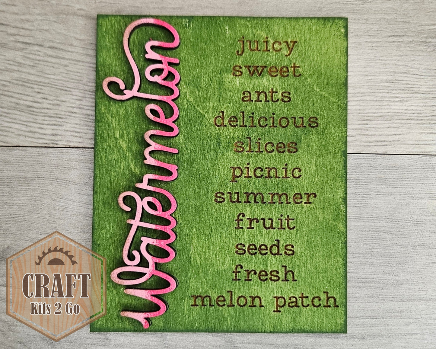 Watermelon Words | #4957