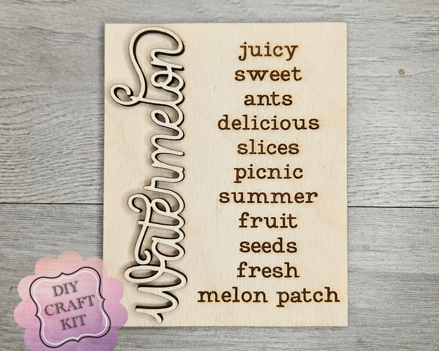 Watermelon Words | #4957