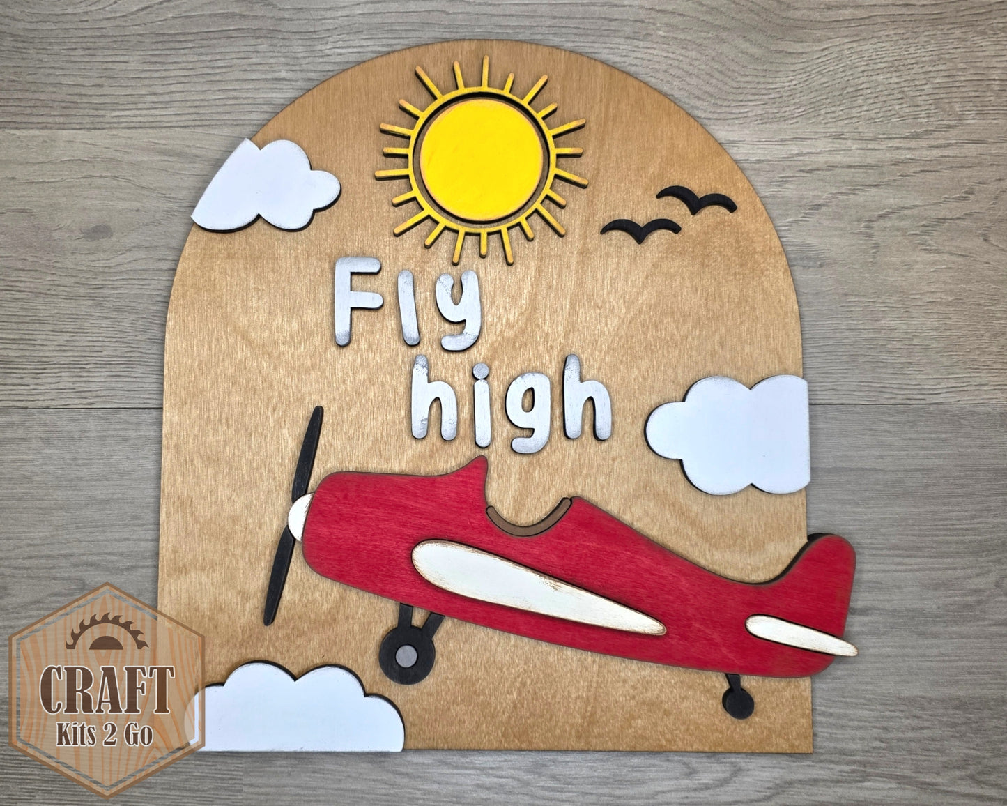 Fly High Airplane | #4985