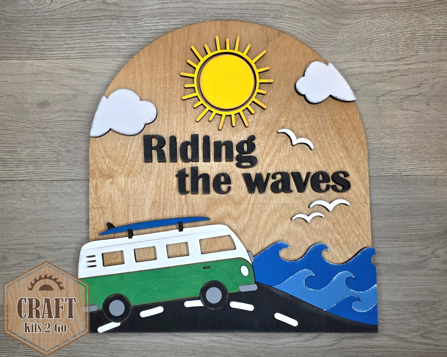 Riding the Waves Bus | #4990