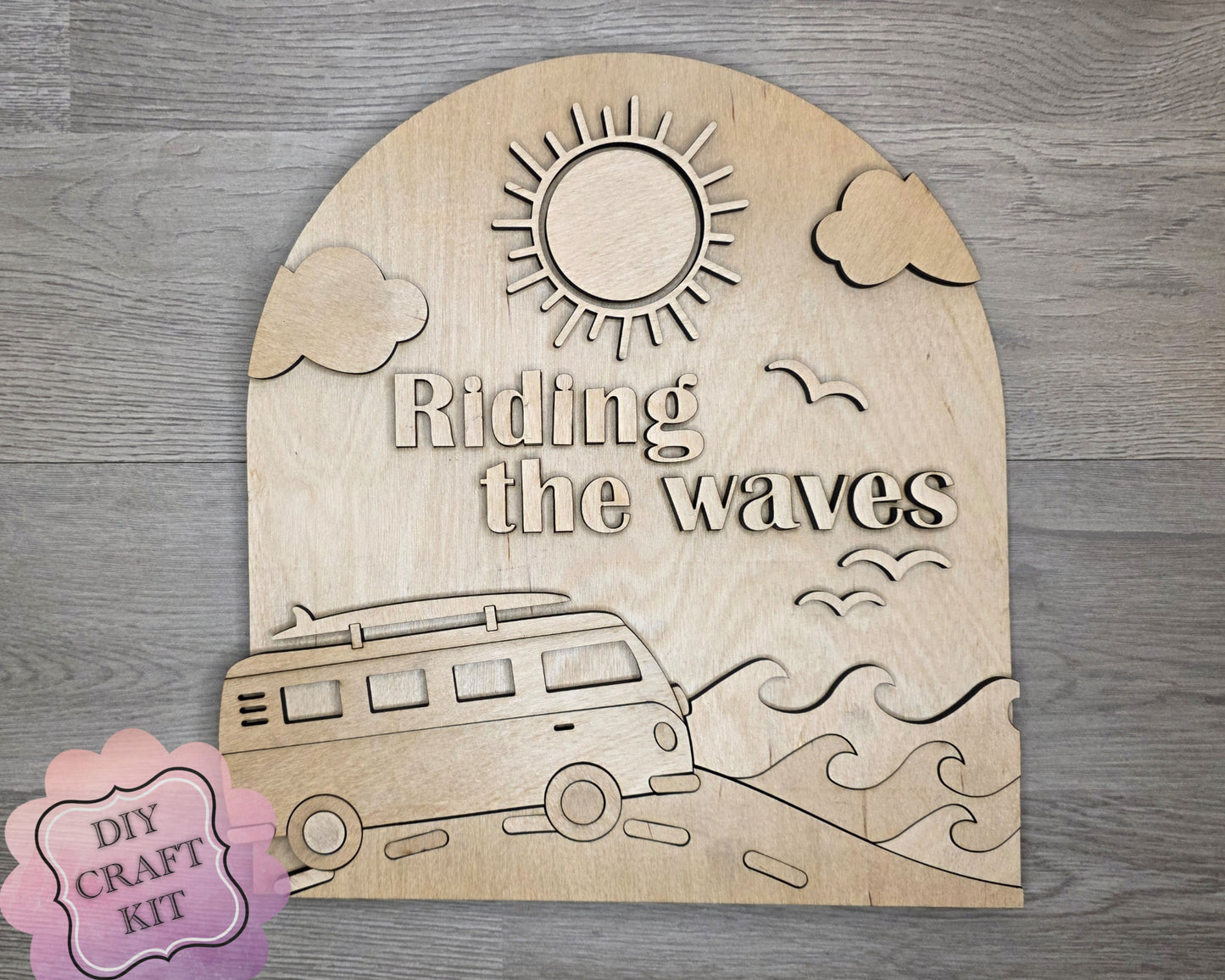 Riding the Waves Bus | #4990