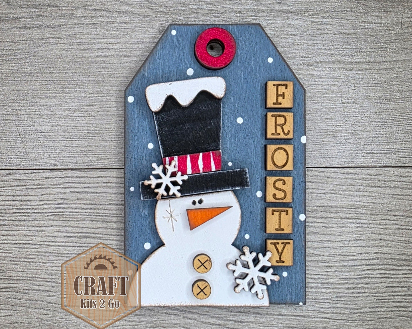 Frosty Snowman Tag | #5003