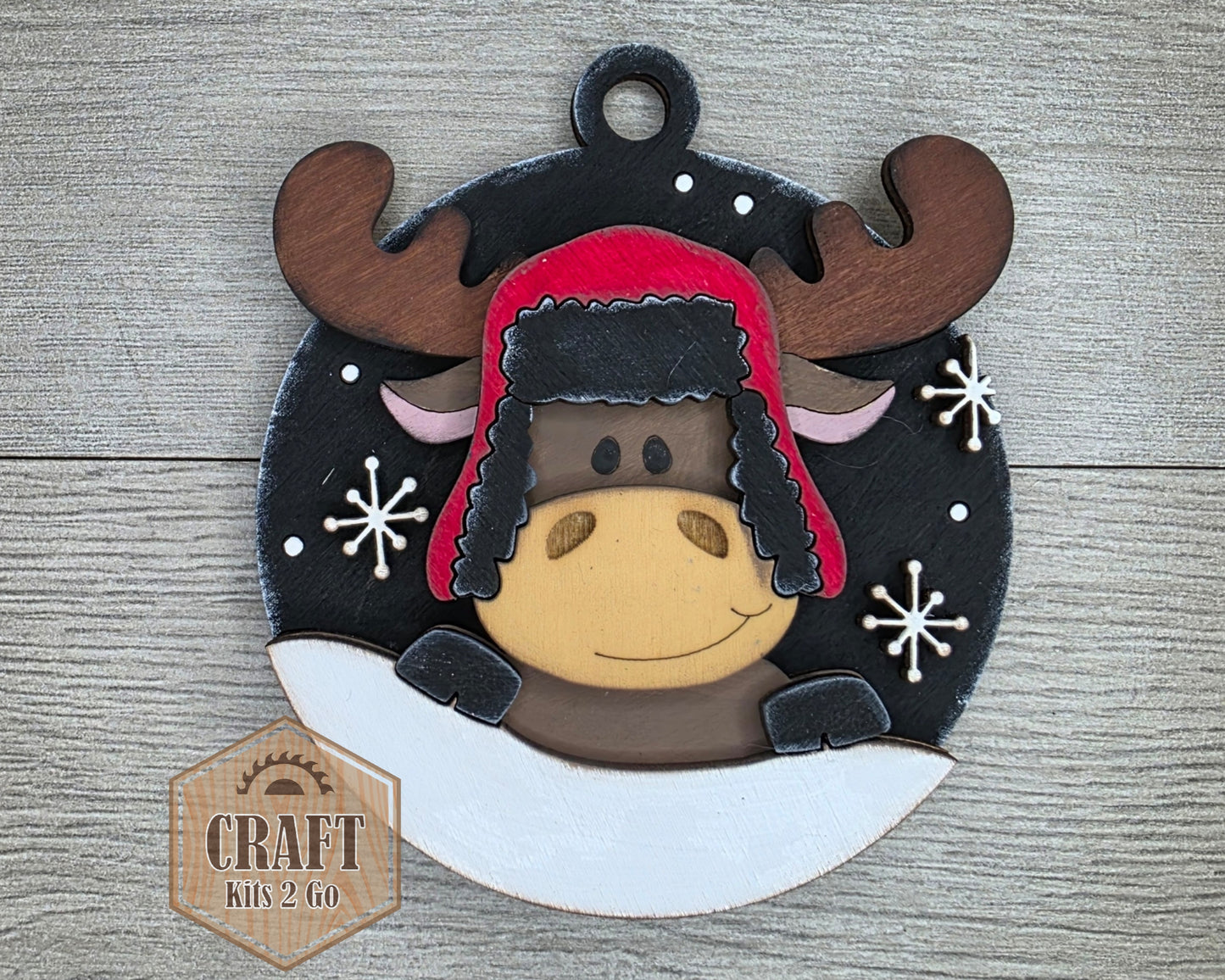 Moose Ornament | #5014