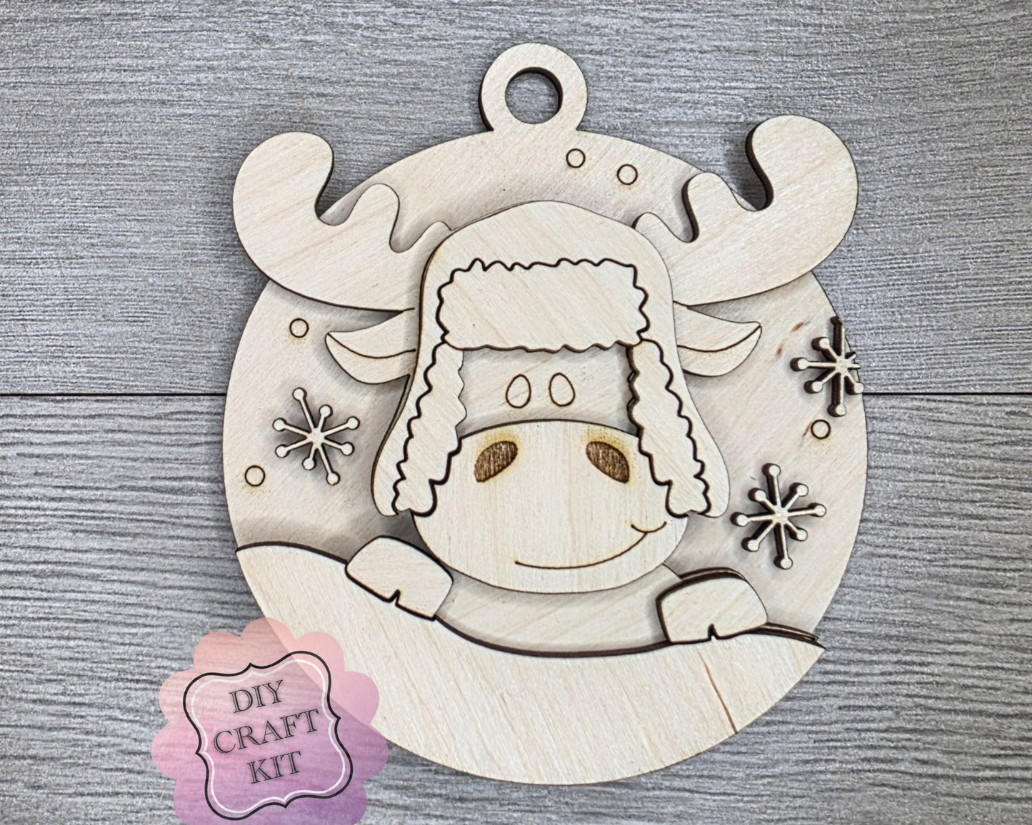 Moose Ornament | #5014