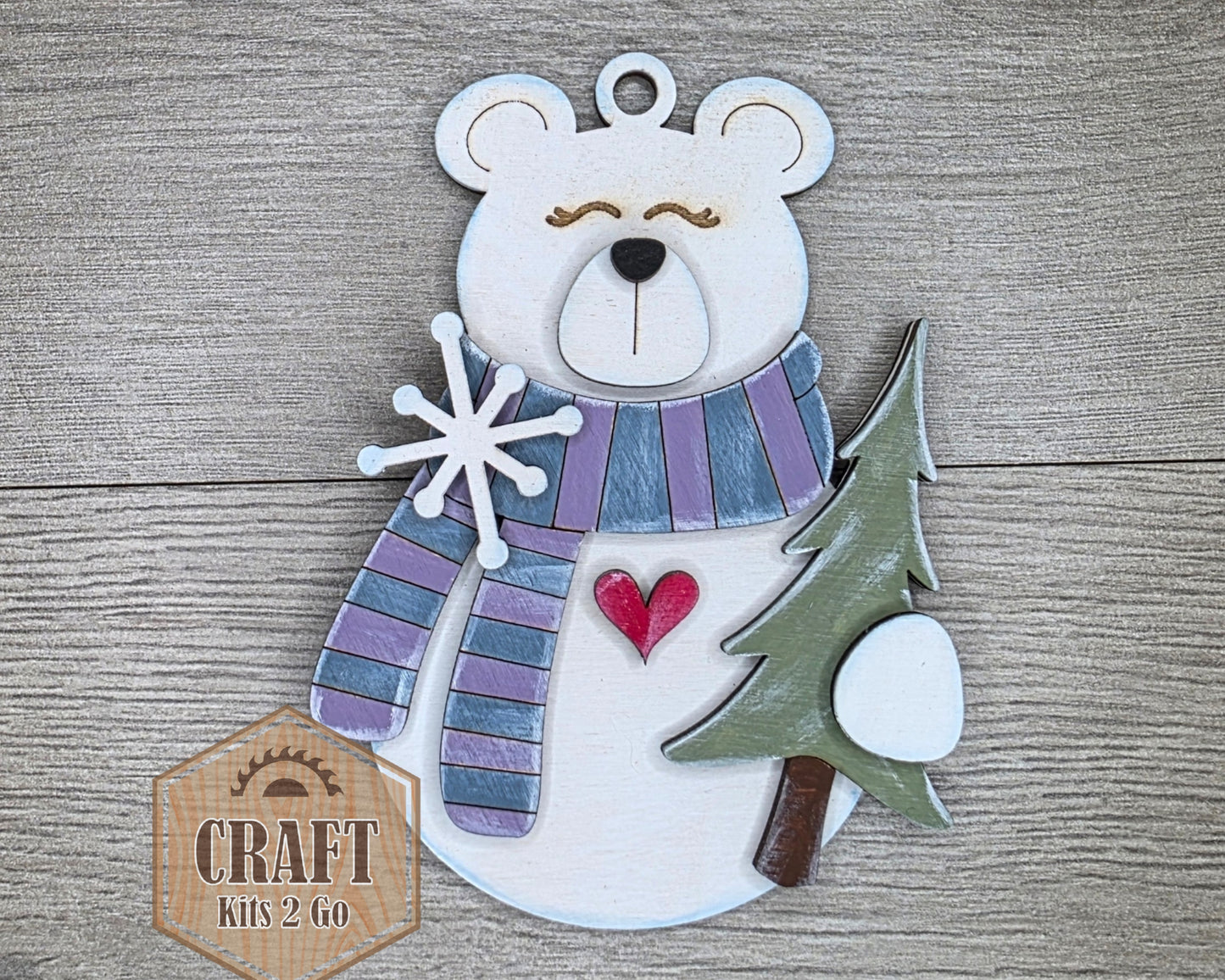Polar Bear Christmas Ornament | #5060