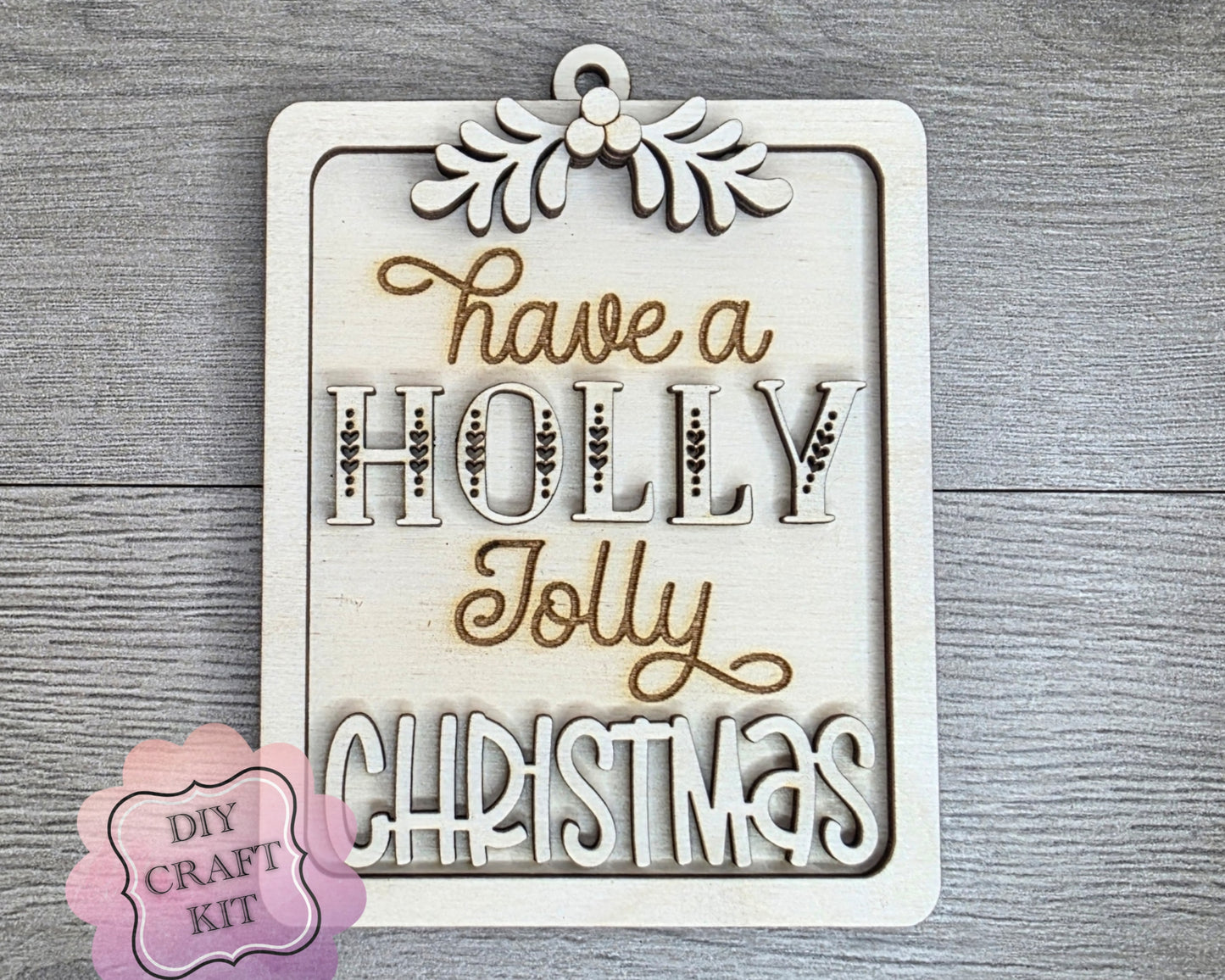 Have a Holly Jolly Christmas Ornament | #5062