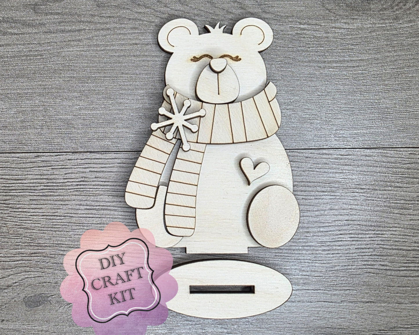 Polar Bear Shelf Sitter | #5057