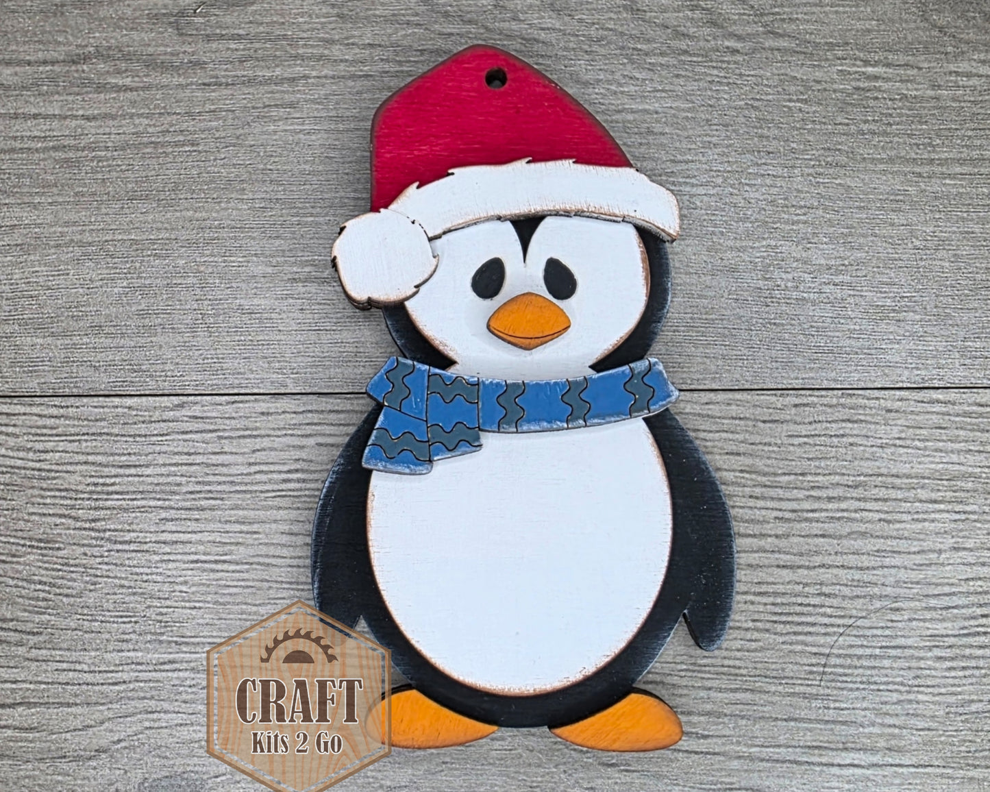 Christmas Penguin Ornament | #5079