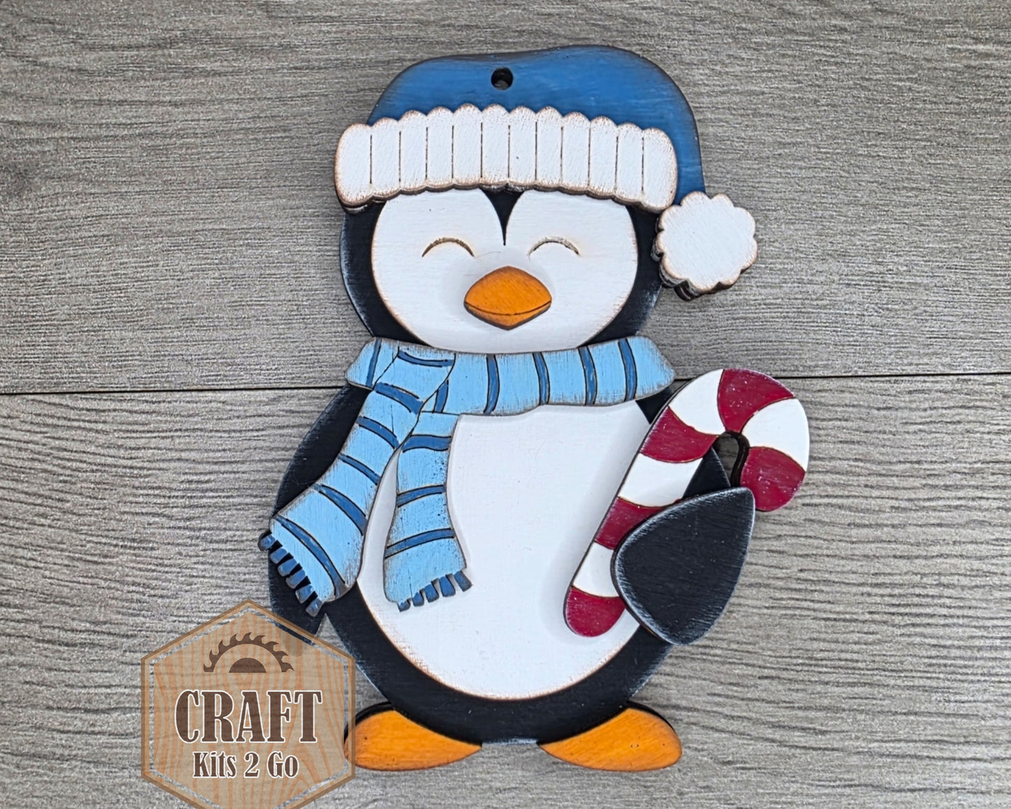 Winter Penguin Christmas Ornament | #5080
