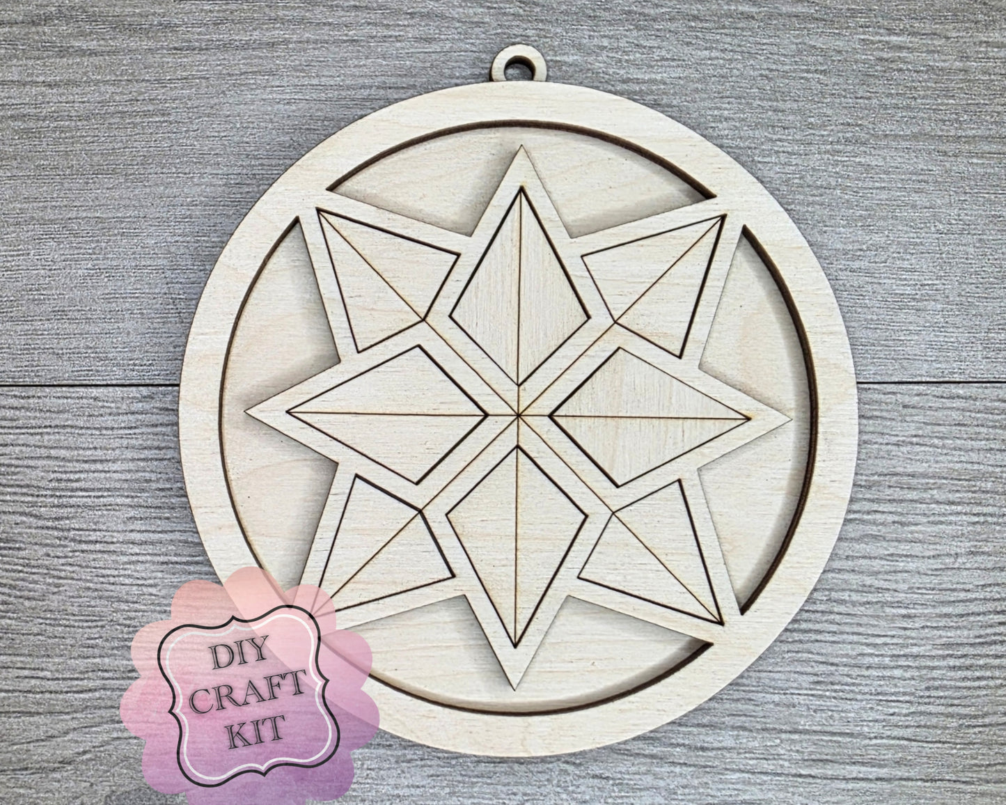 Star Quilt Ornament | #5071