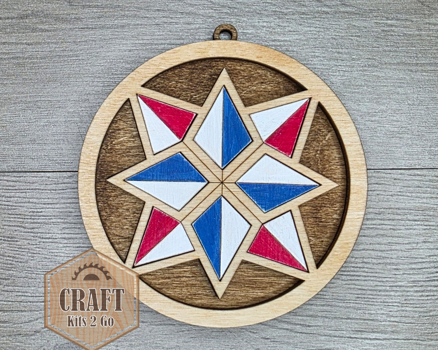 Star Quilt Ornament | #5071