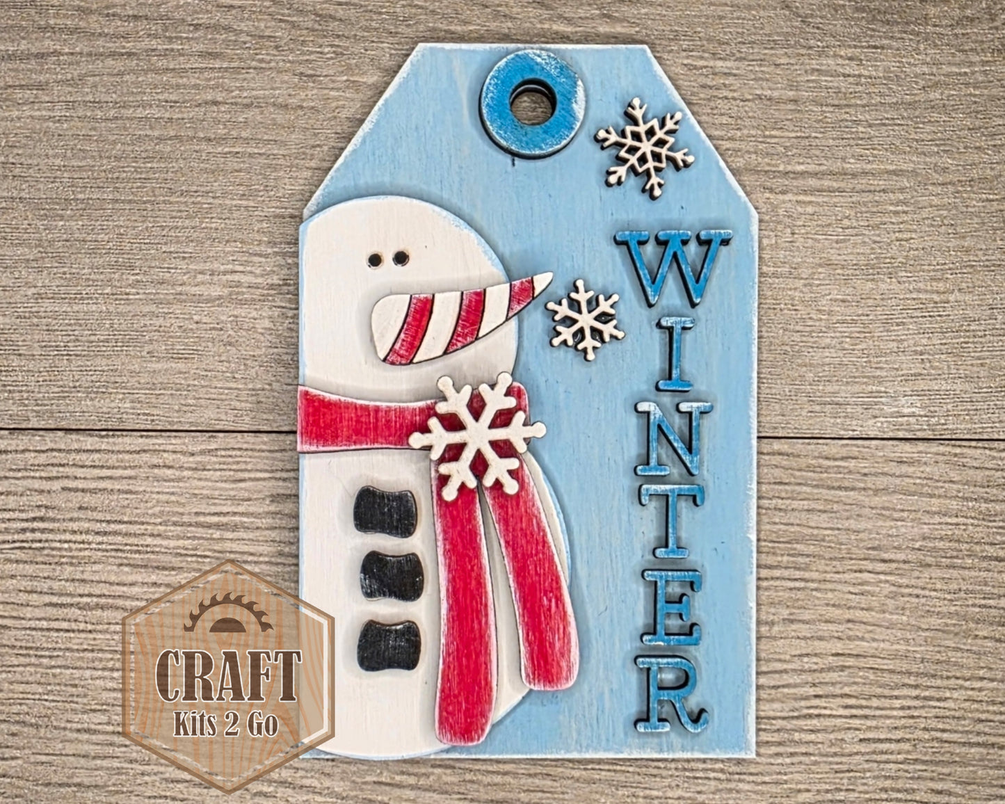 Snowman Winter Tag | #5093