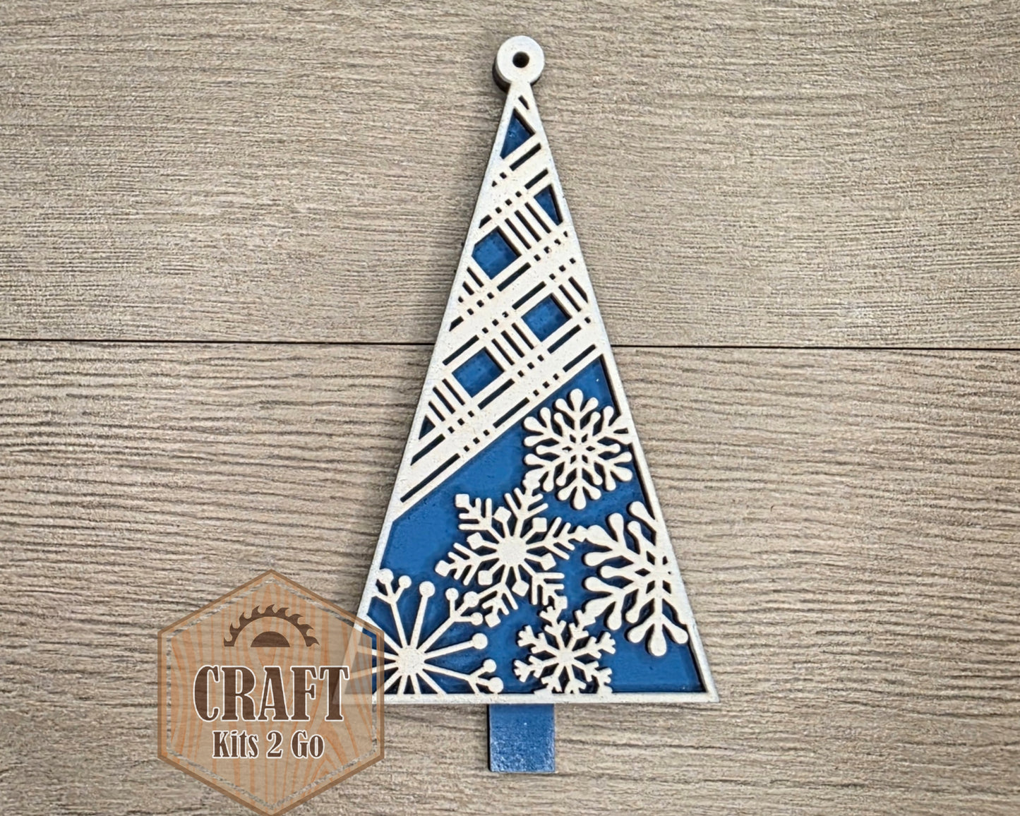 Snowflake Christmas Tree Ornament | #5116