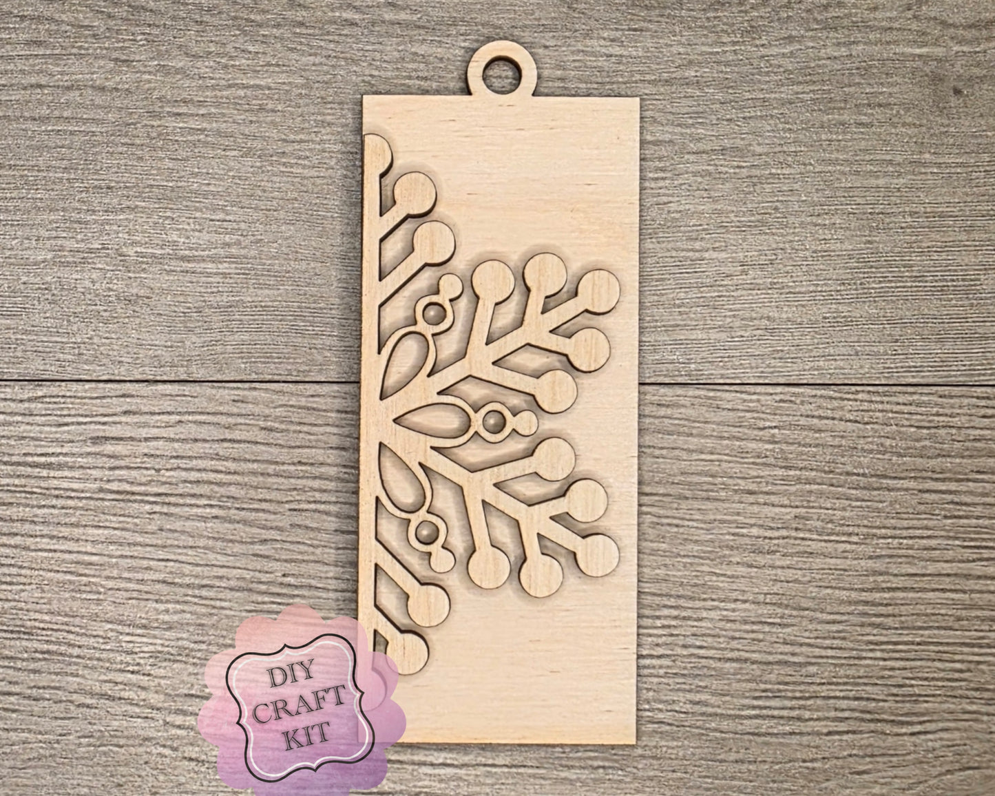 Simple Snowflake Ornament | #5106