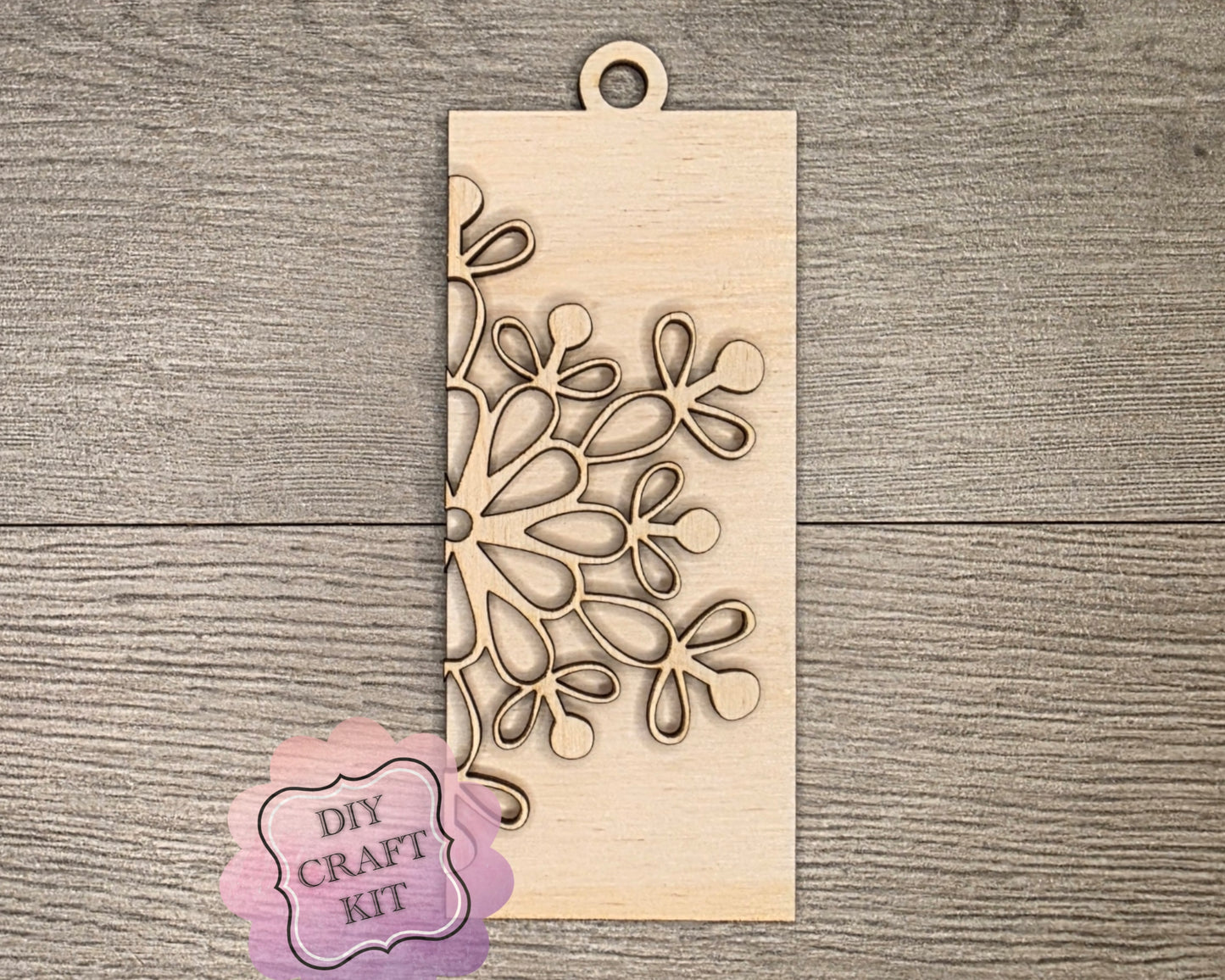 Simple Snowflake Ornament | #5098