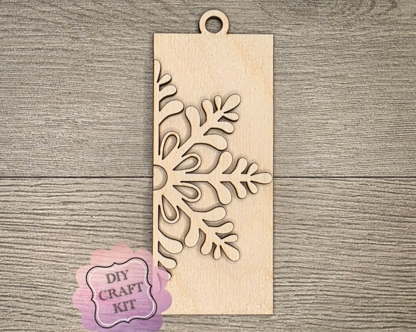 Simple Snowflake Ornament | #5114