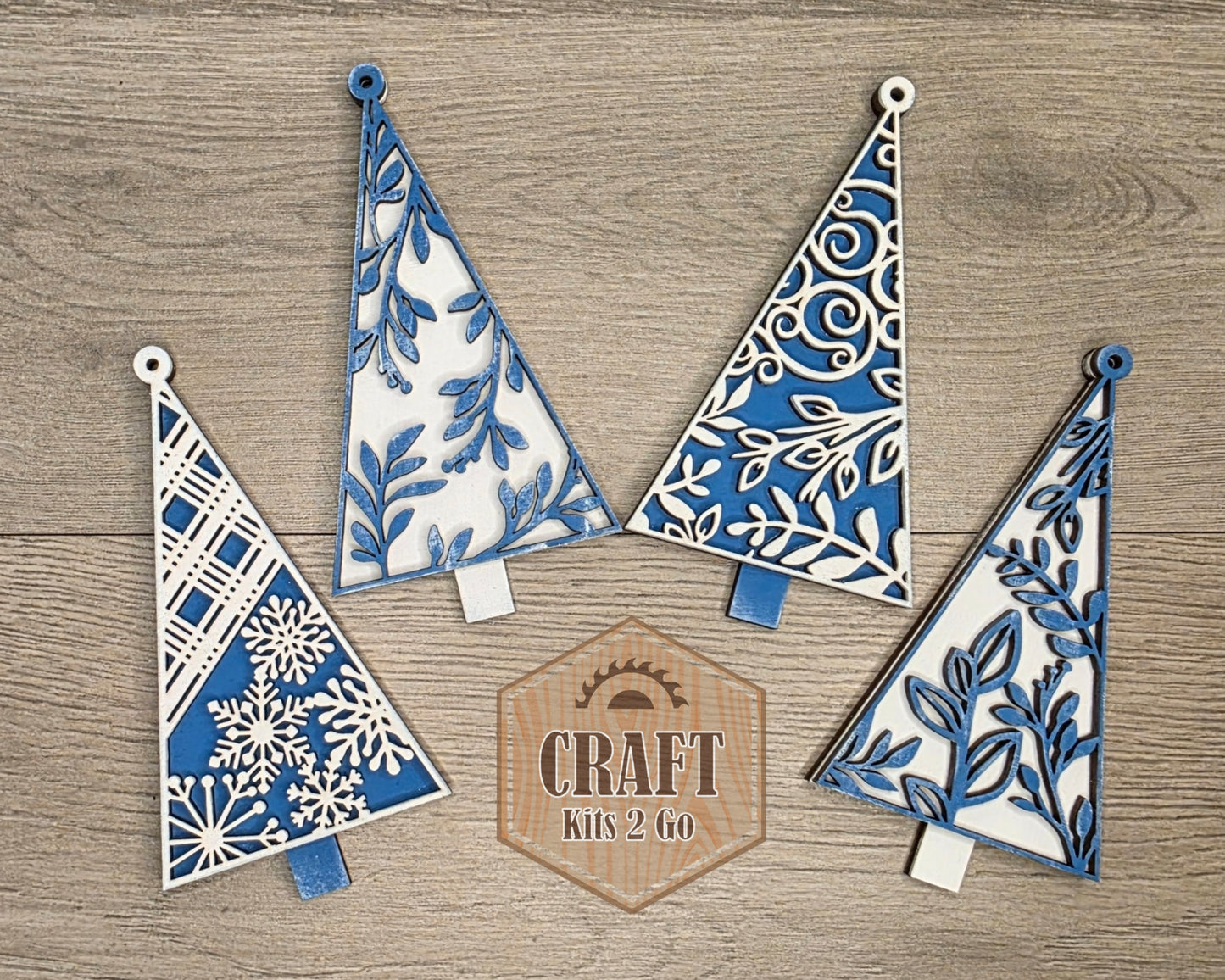 Snowflake Christmas Tree Ornament | #5116