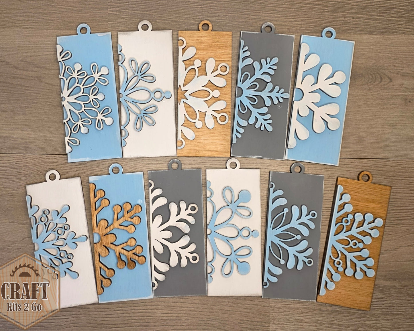 Simple Snowflake Ornament | #5098