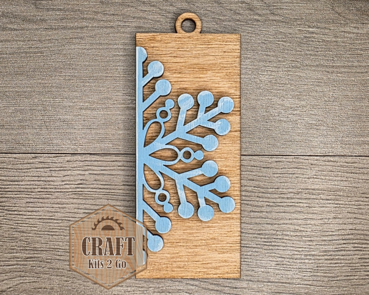 Simple Snowflake Ornament | #5106