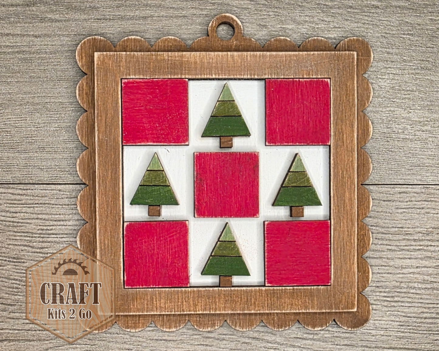 Quilt Block Ornament | #5124