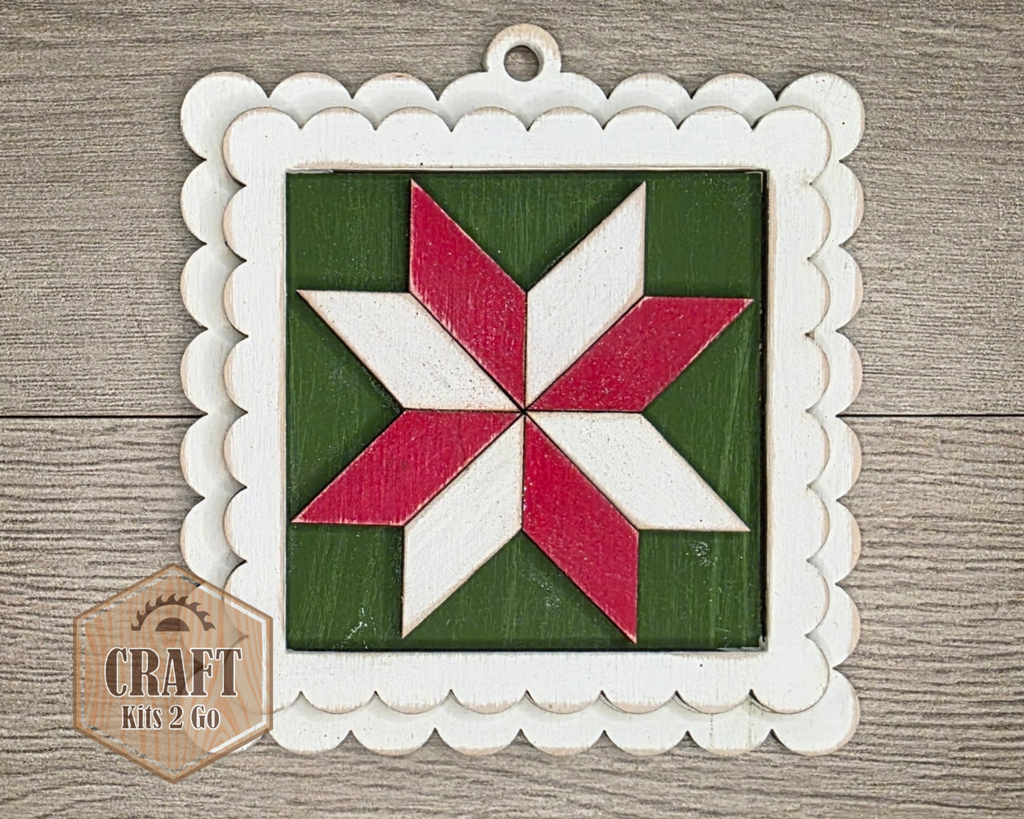 Quilt Star Ornament | #5117