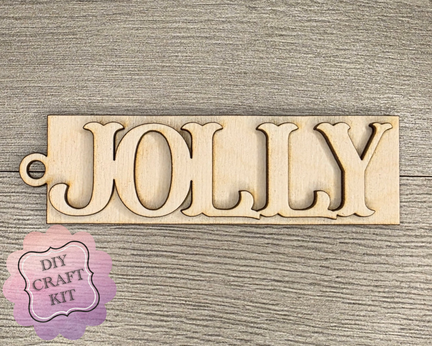 Jolly Christmas Ornament | #5126