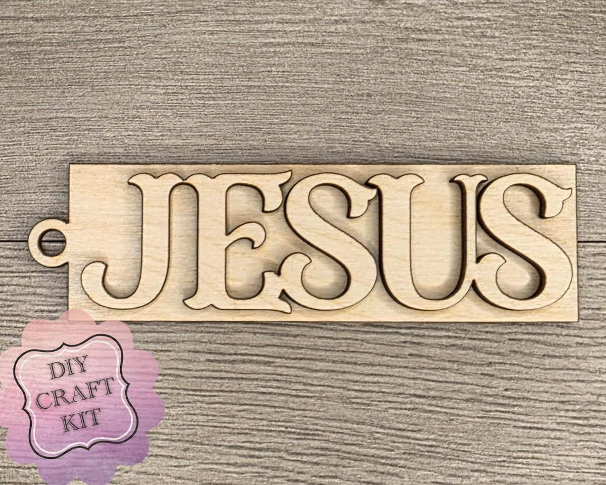 Jesus Christmas Ornament | #5127