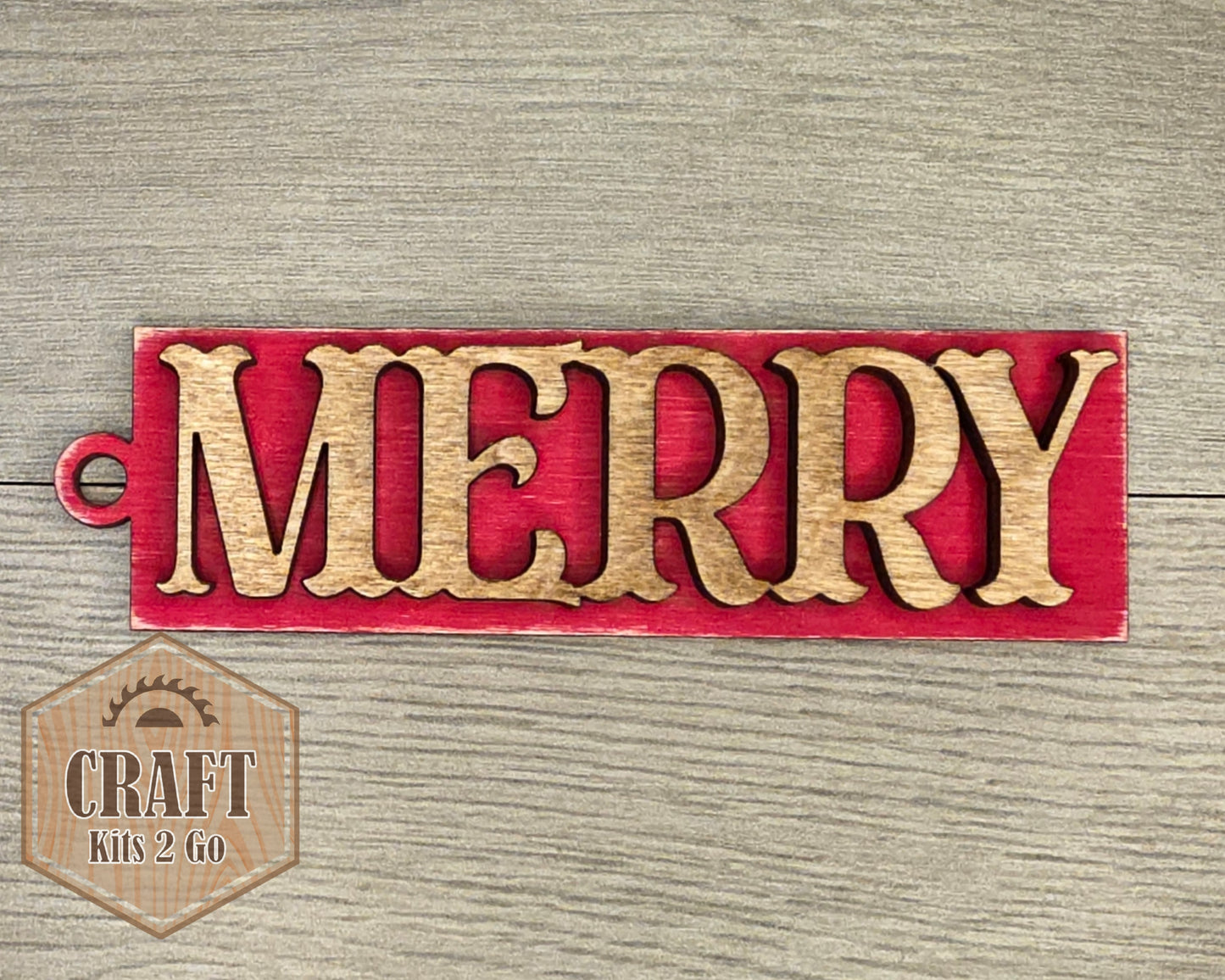 Merry Christmas Ornament | #5130