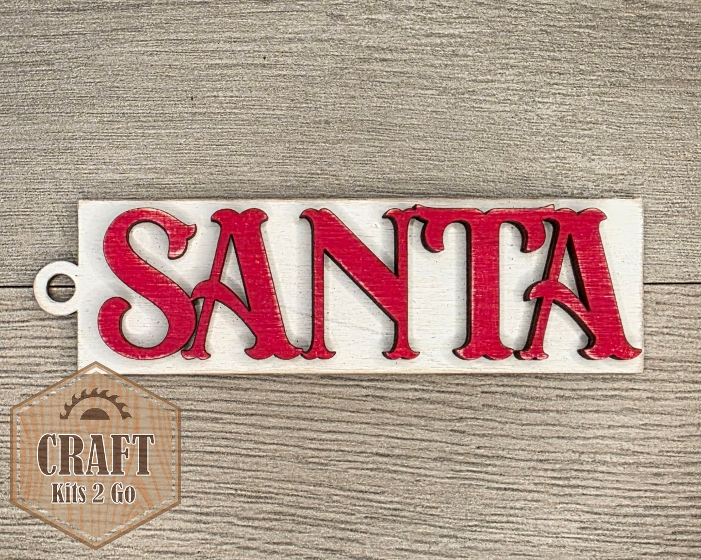 Santa Christmas Ornament | #5131