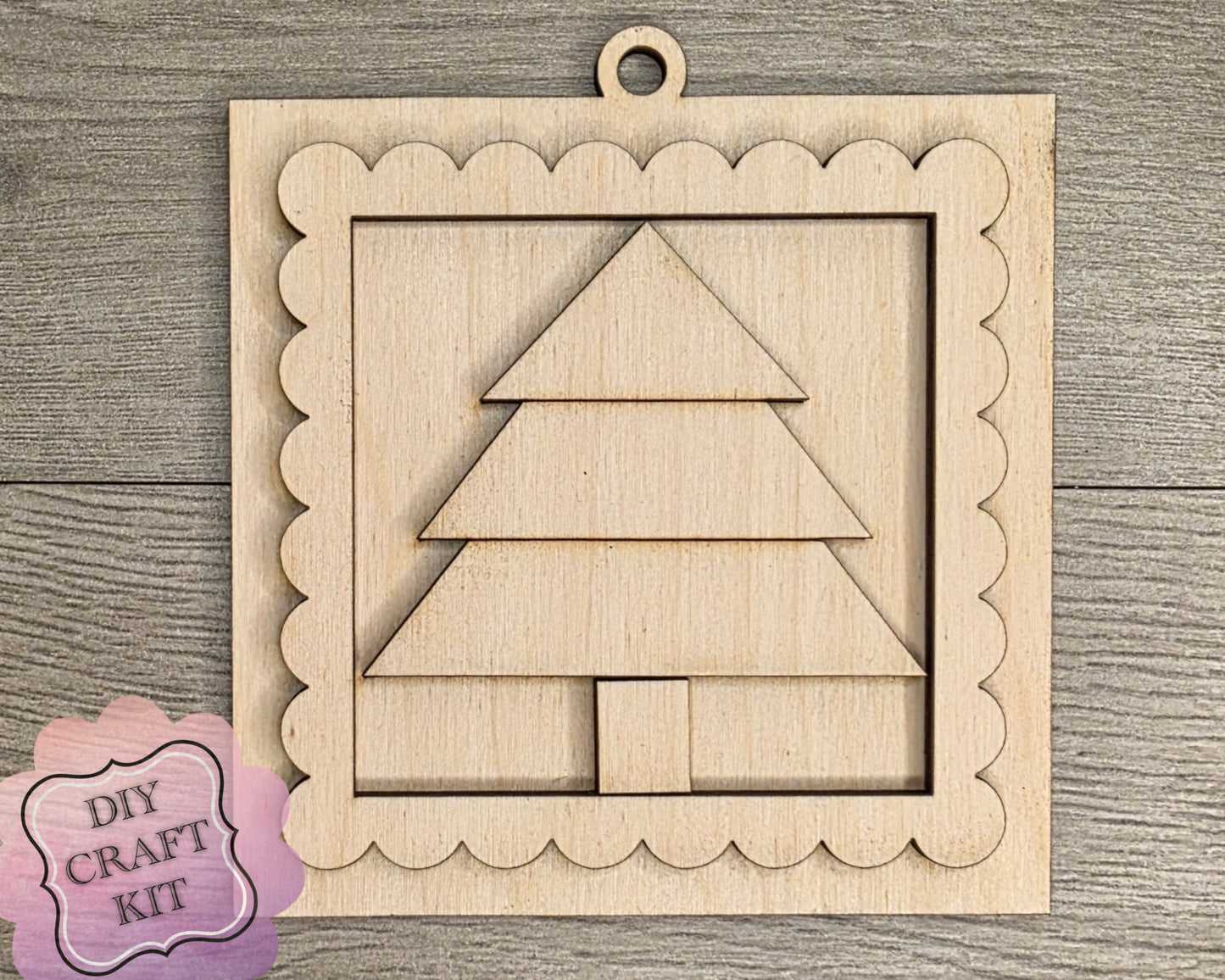 Quilt Christmas Tree Ornament | #5122