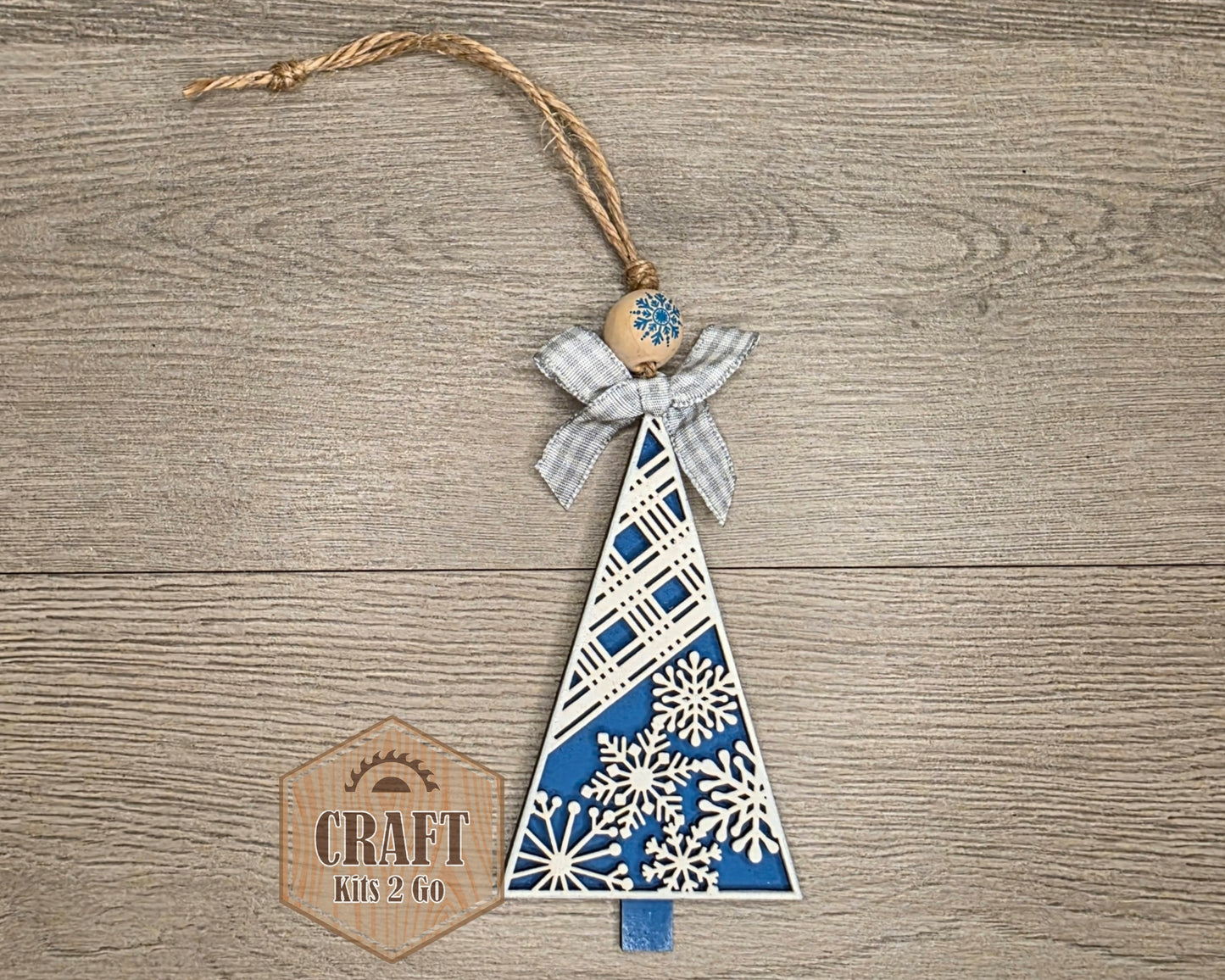 Snowflake Christmas Tree Ornament | #5116