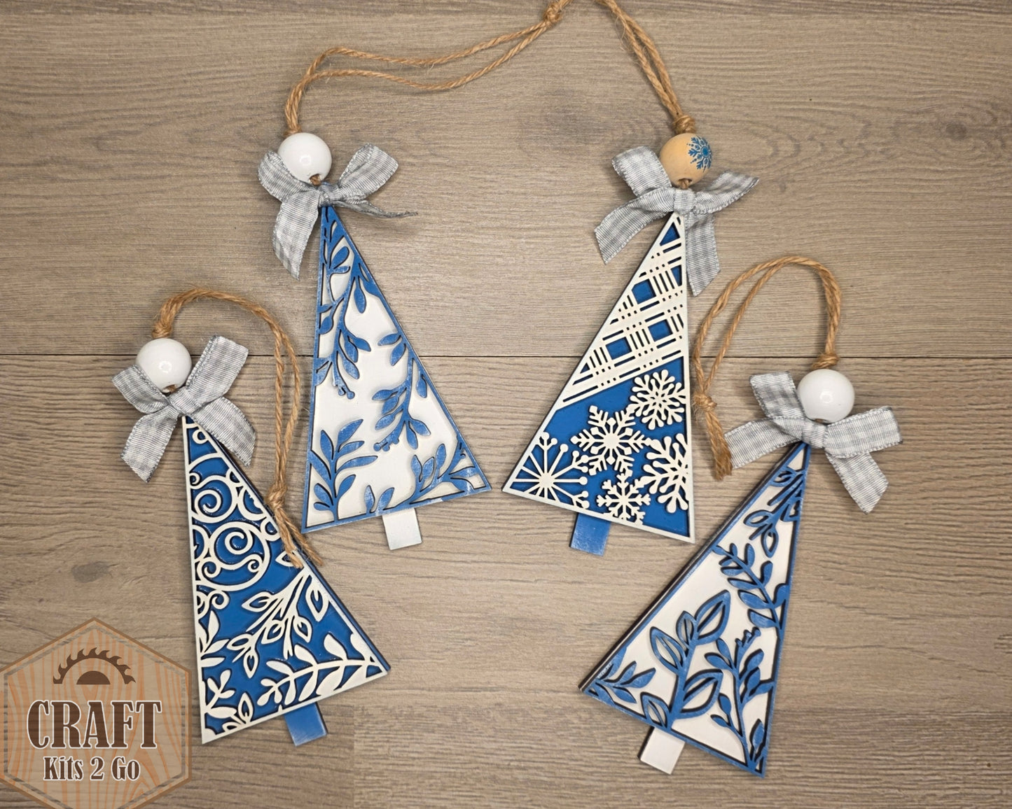 Snowflake Christmas Tree Ornament | #5116
