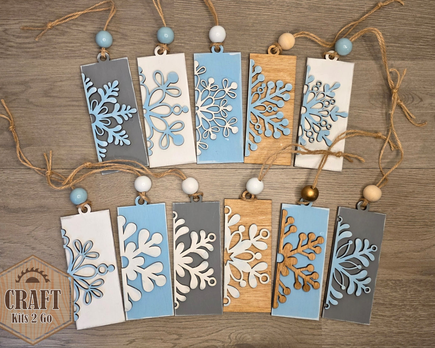Simple Snowflake Ornament | #5106