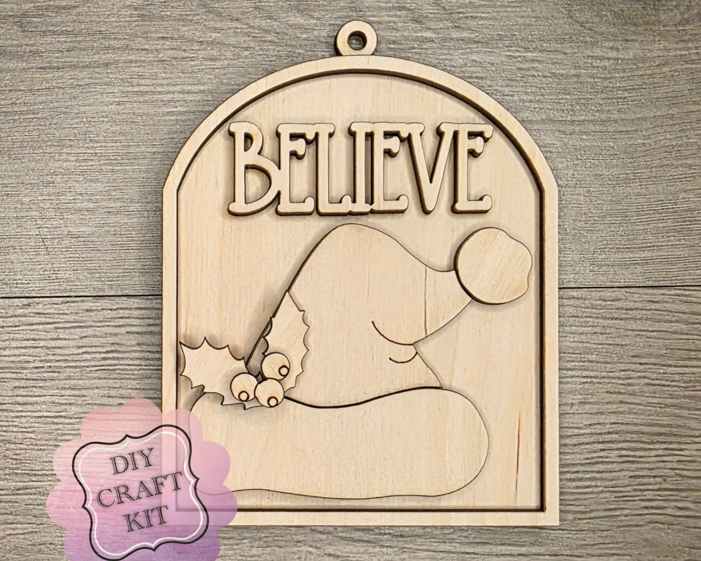 Believe Christmas Ornament | #5139