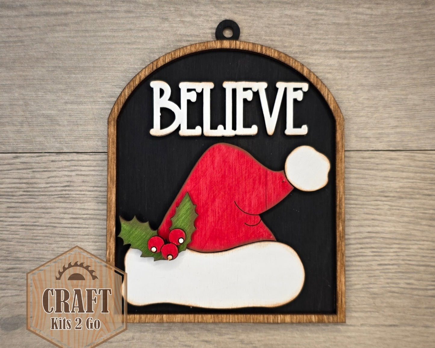 Believe Christmas Ornament | #5139