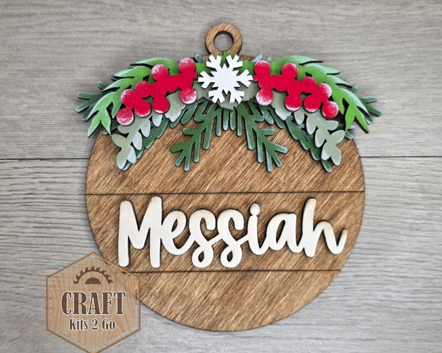 Names of Christ Ornament - MESSIAH | #5201