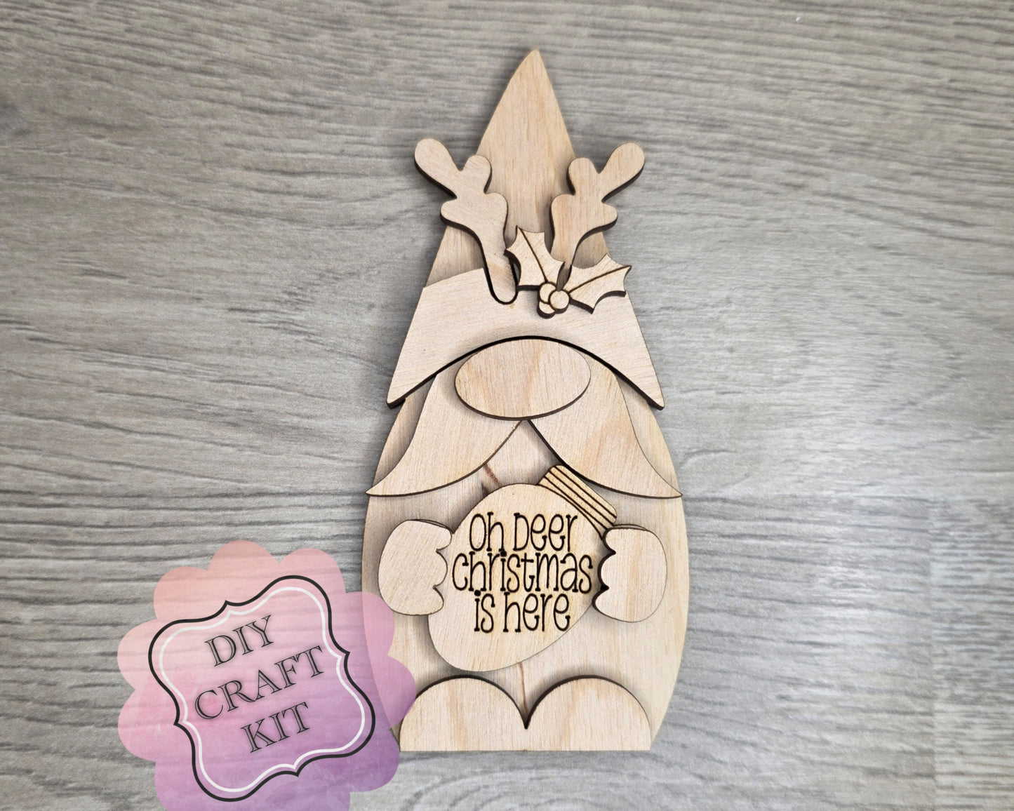 Christmas Reindeer Gnome | #5190