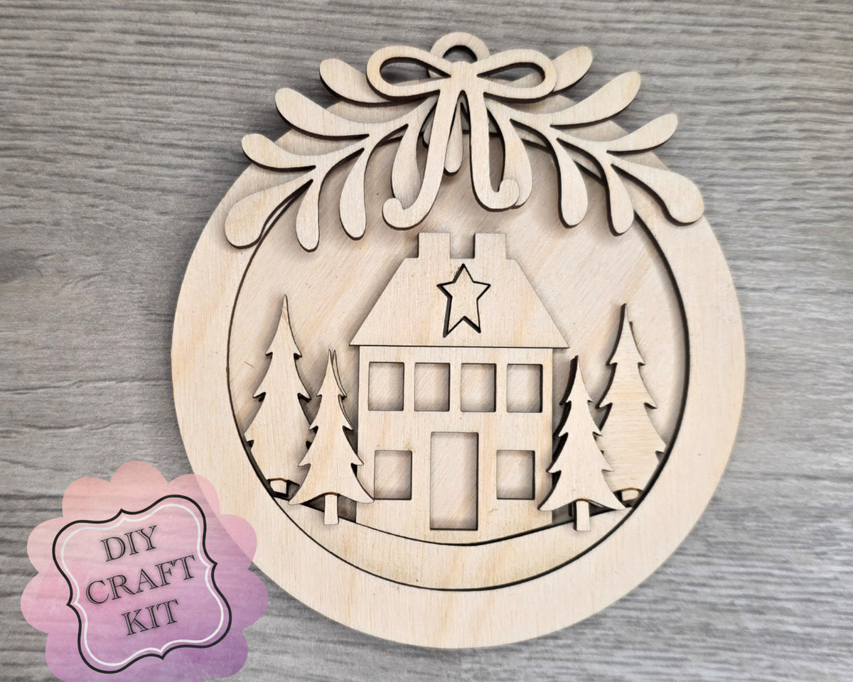 Primitive House Ornament | #5350