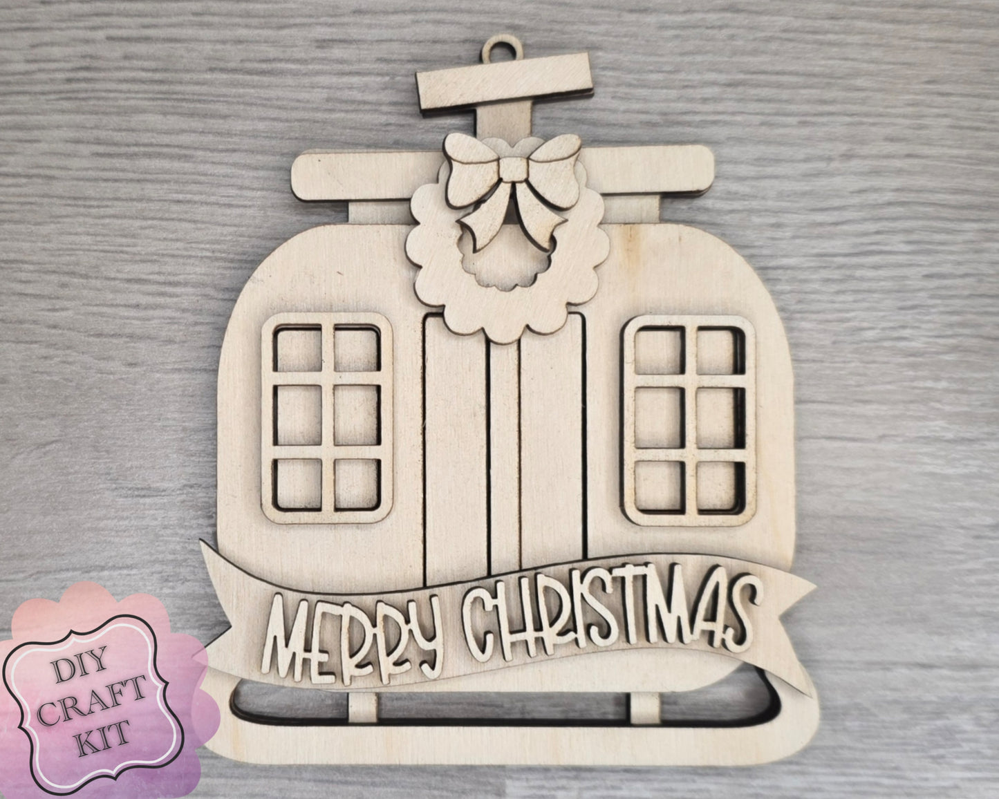 Mountain Gondola Ornament | #5357