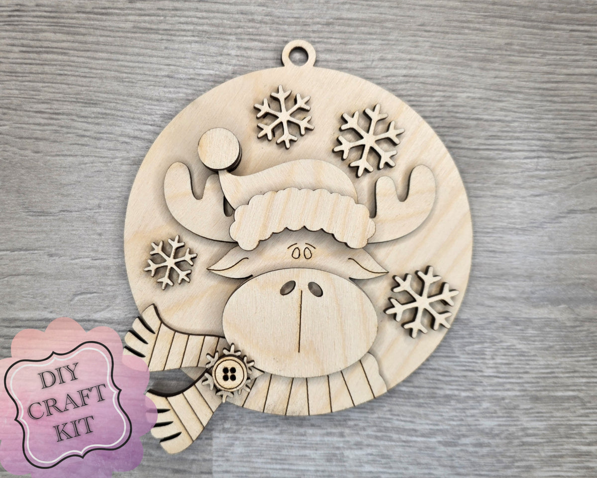 Moose Ornament | #5174