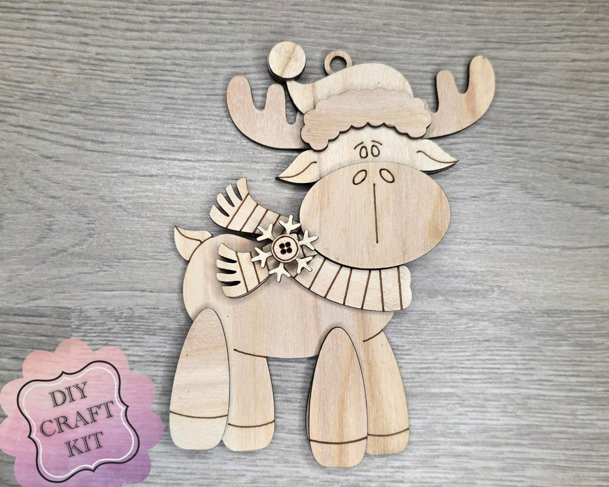Moose Ornament | #5361