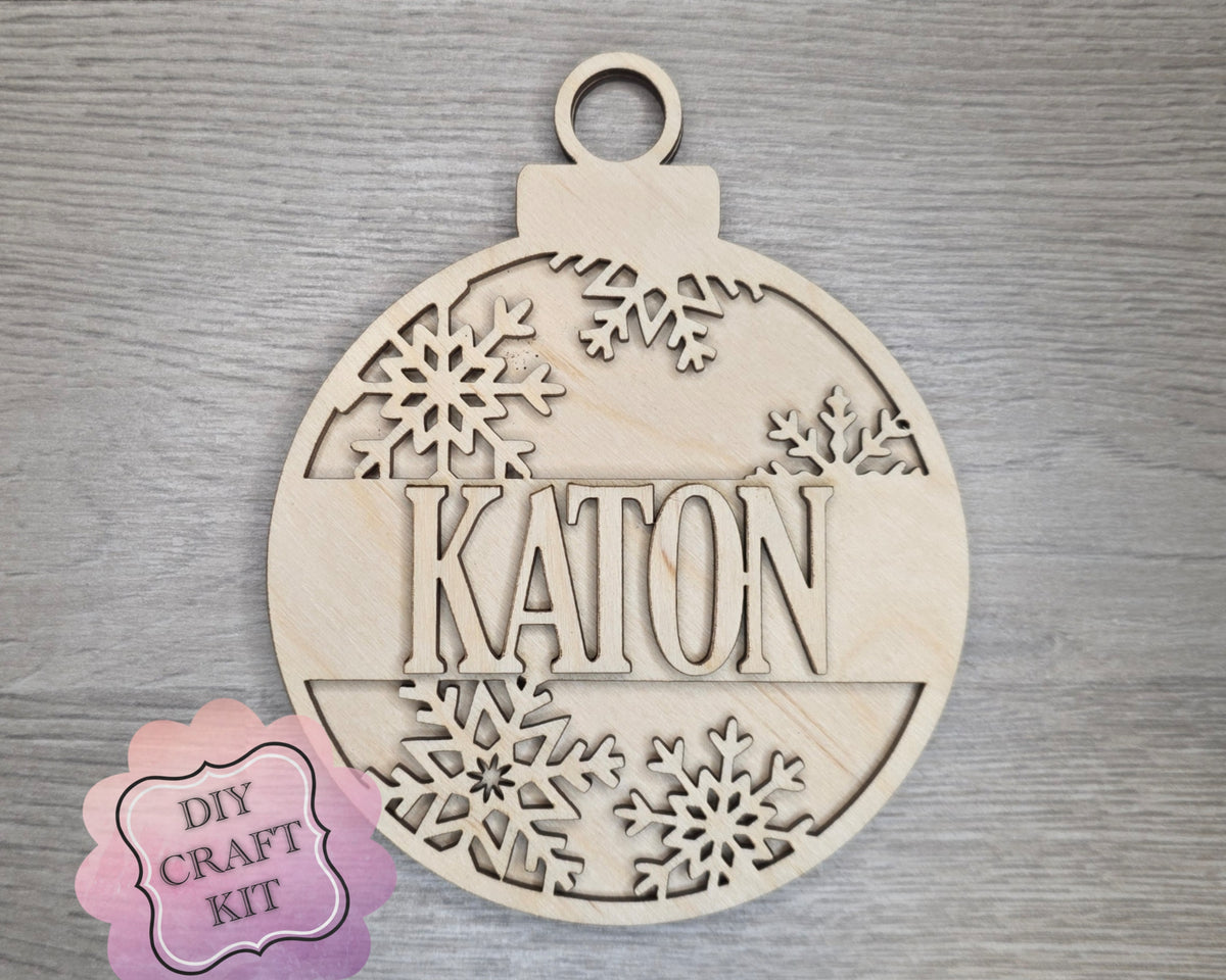 Custom Name Ornament | #5384
