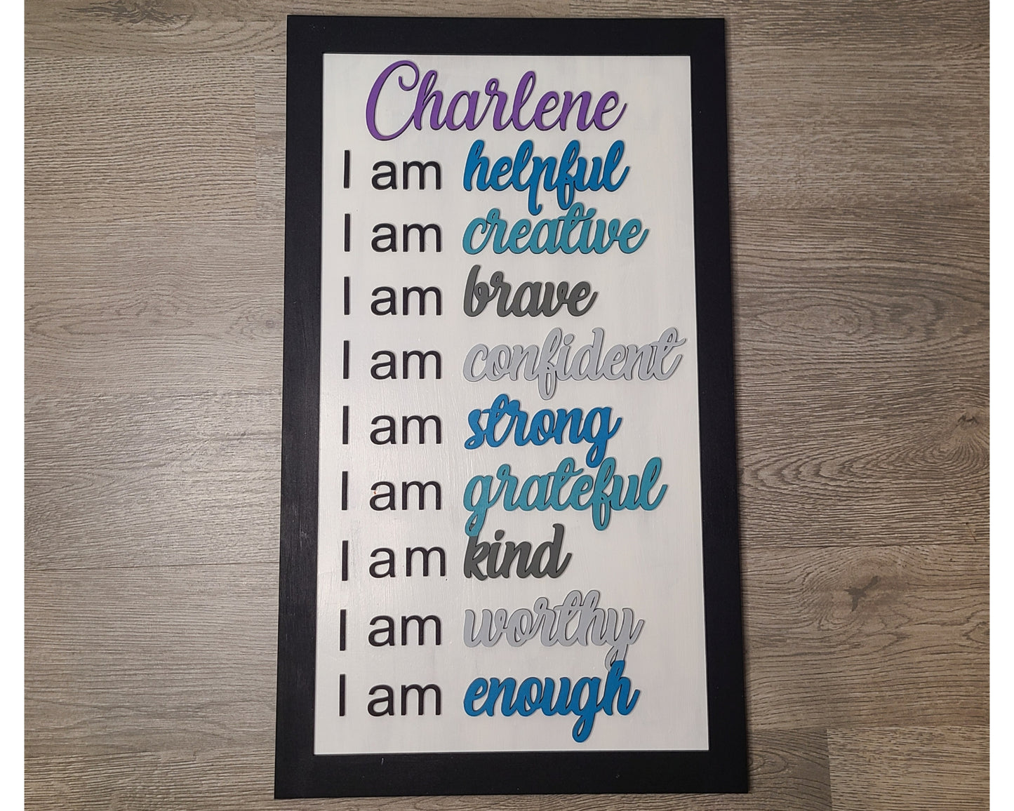 Affirmation Sign | #3024