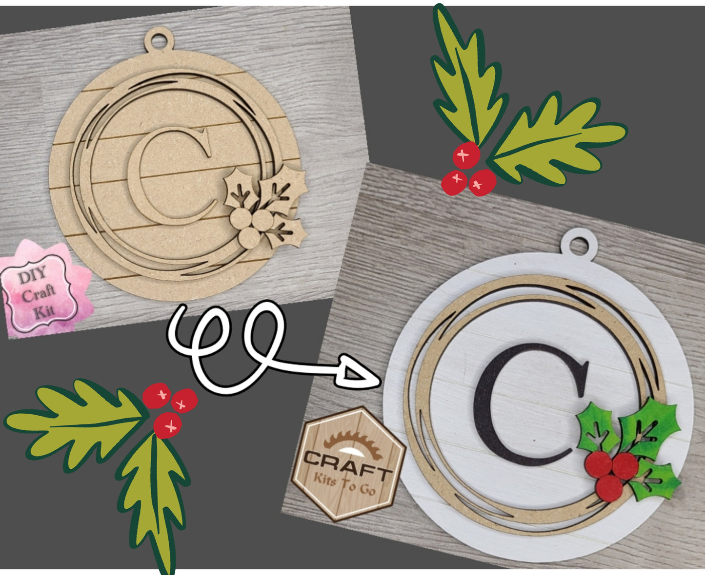 Custom Christmas Ornament | #3183