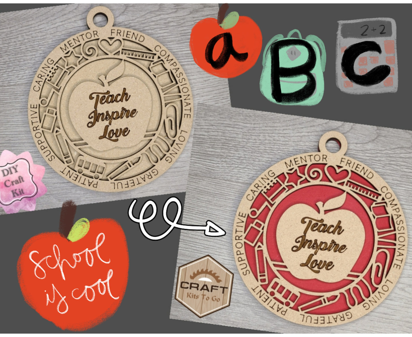 Teacher Ornament | #3055