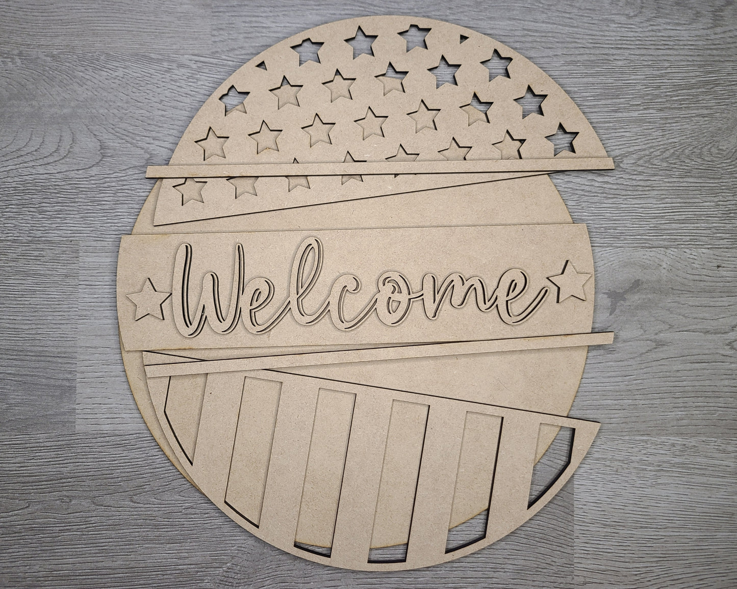 4th of July Welcome Sign | #3138