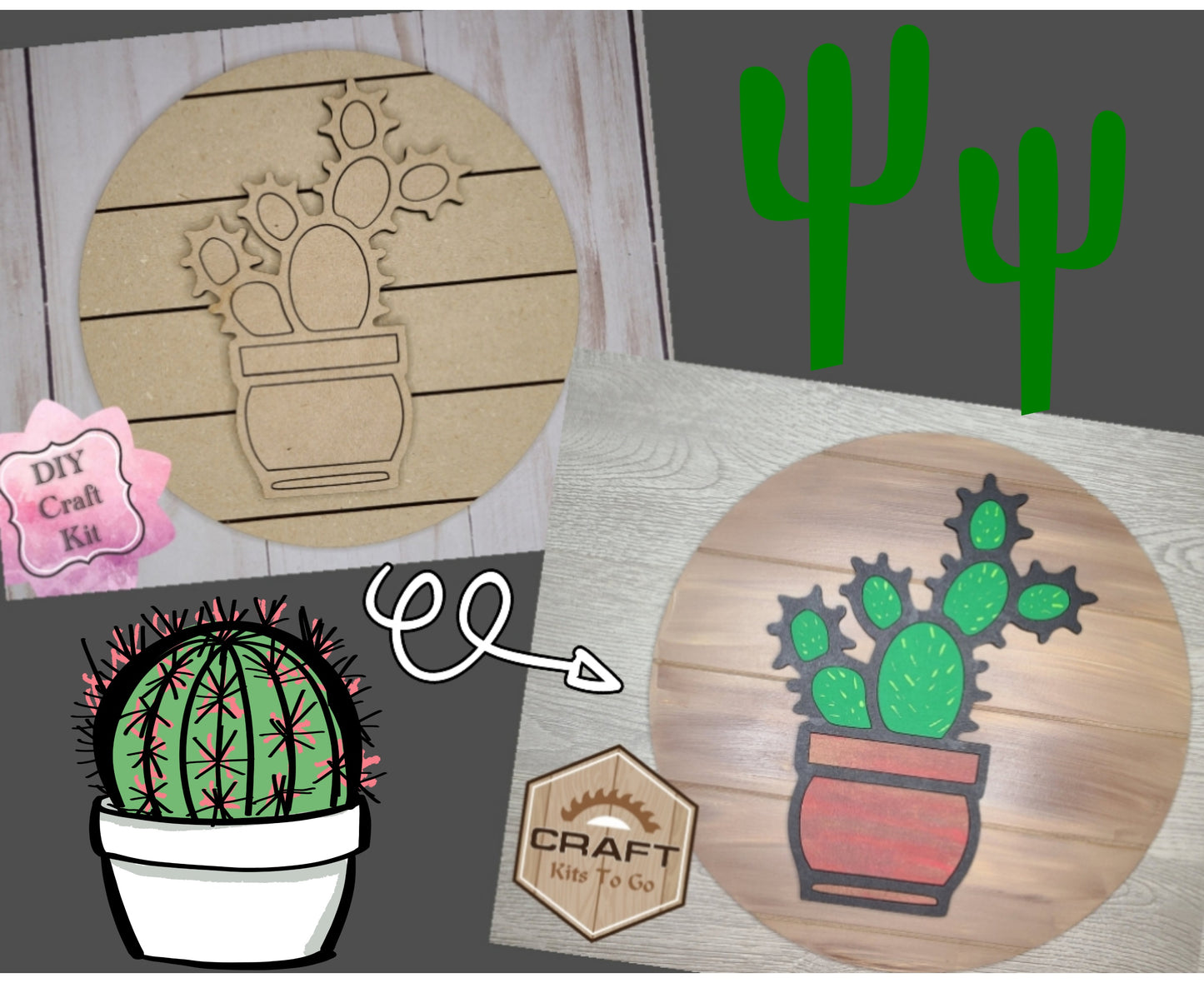 Prickly Cactus | #2617